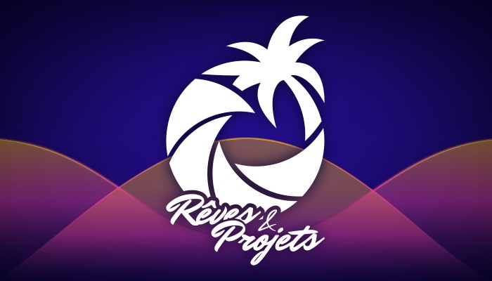 Logo et ambiance de Rêves et projets crée par charlène VERRIER chagraphics
